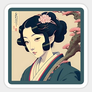 Furisode Blossom Sticker